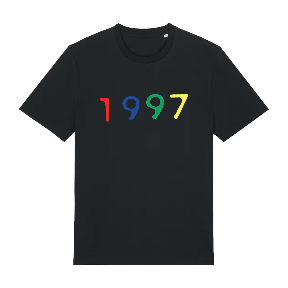 1997 Short-sleeved black Tshirt